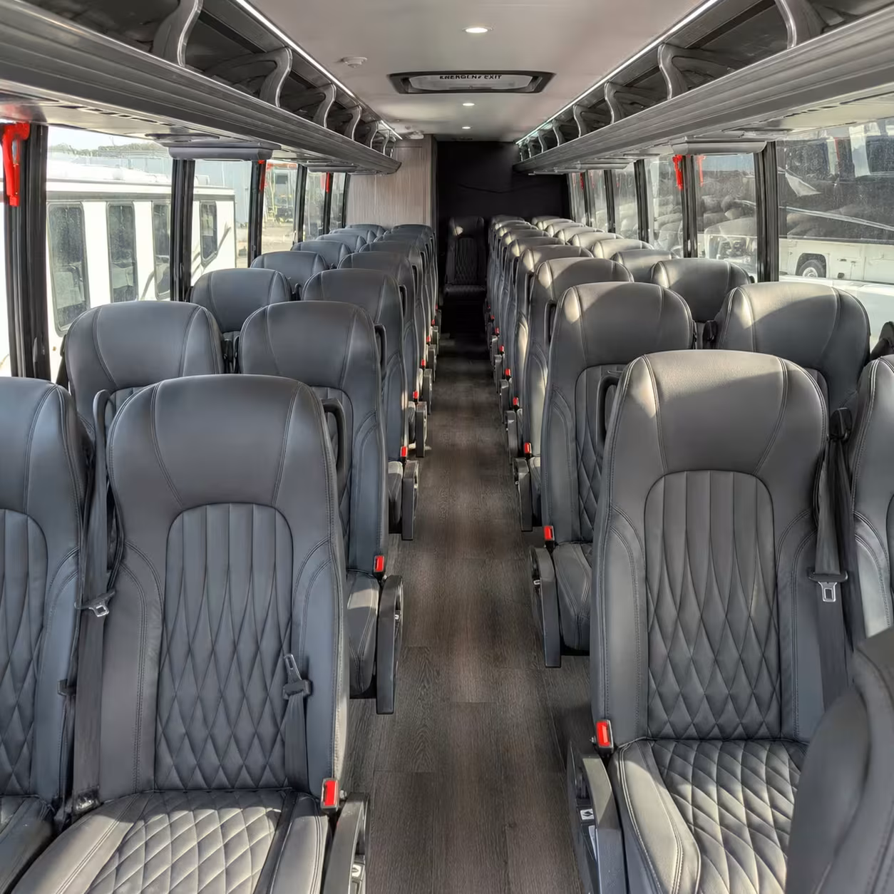 35 passenger minibus inside