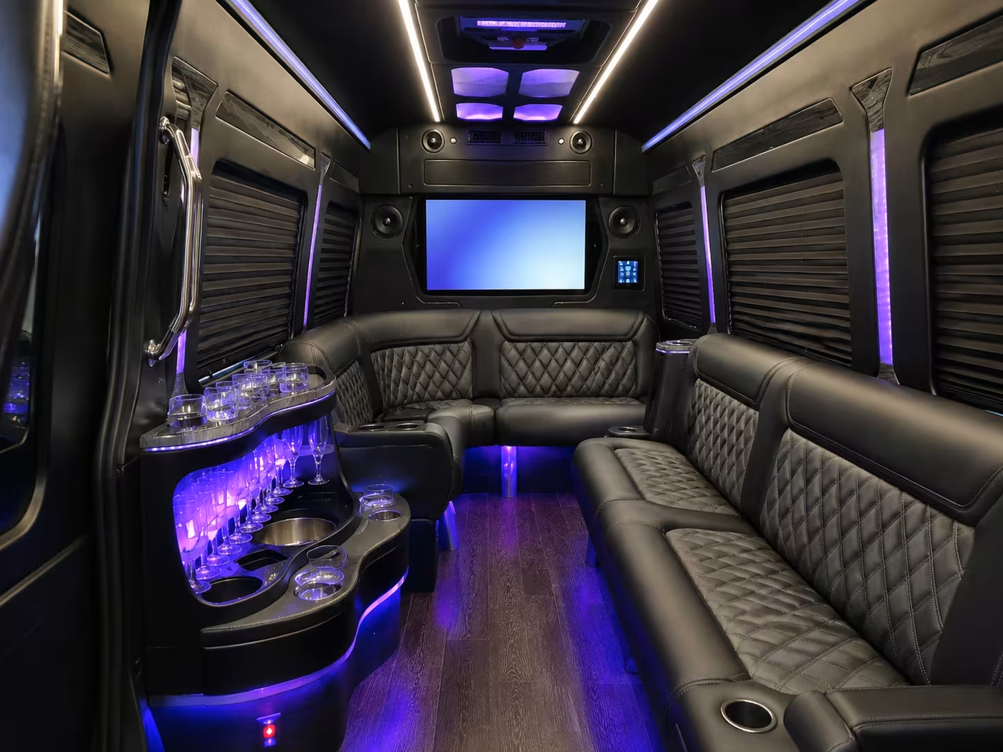 bus rental options for hoover trips