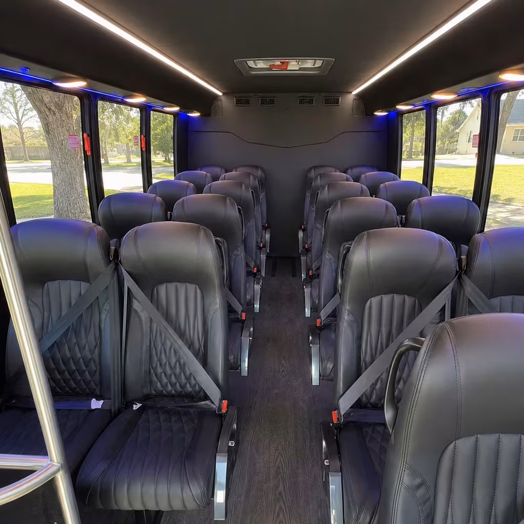 hoover minibus rentals for youth sports teams and travel ball