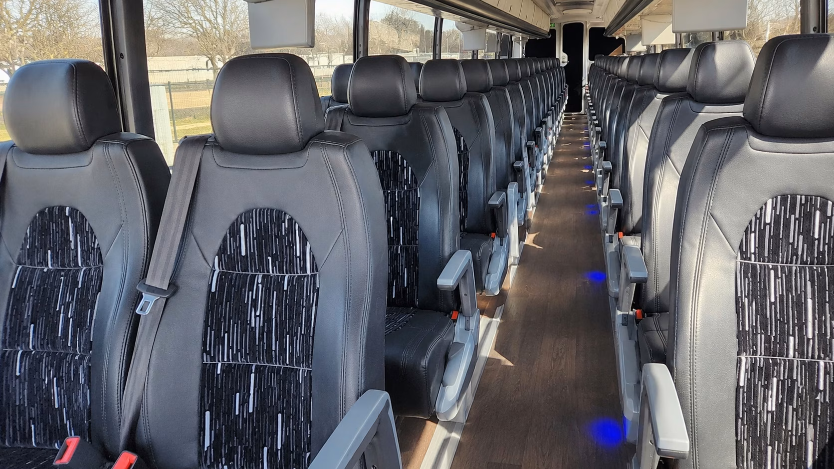 how bus type and size change charter bus prices in hoover alabama