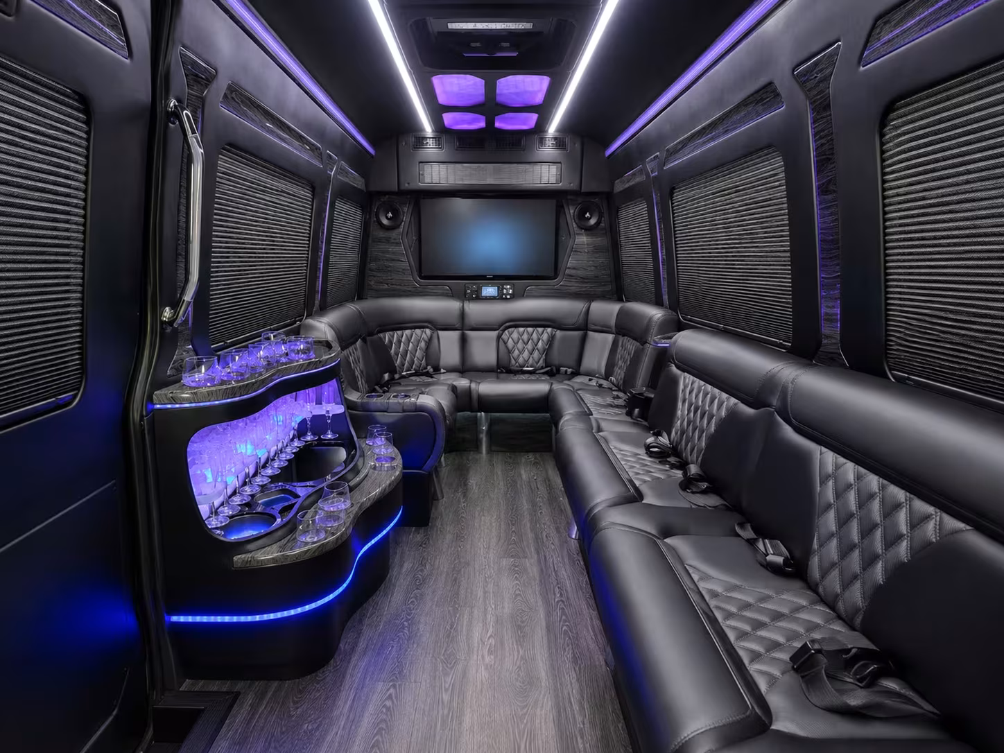 prom transportation for groups of every size in hoover