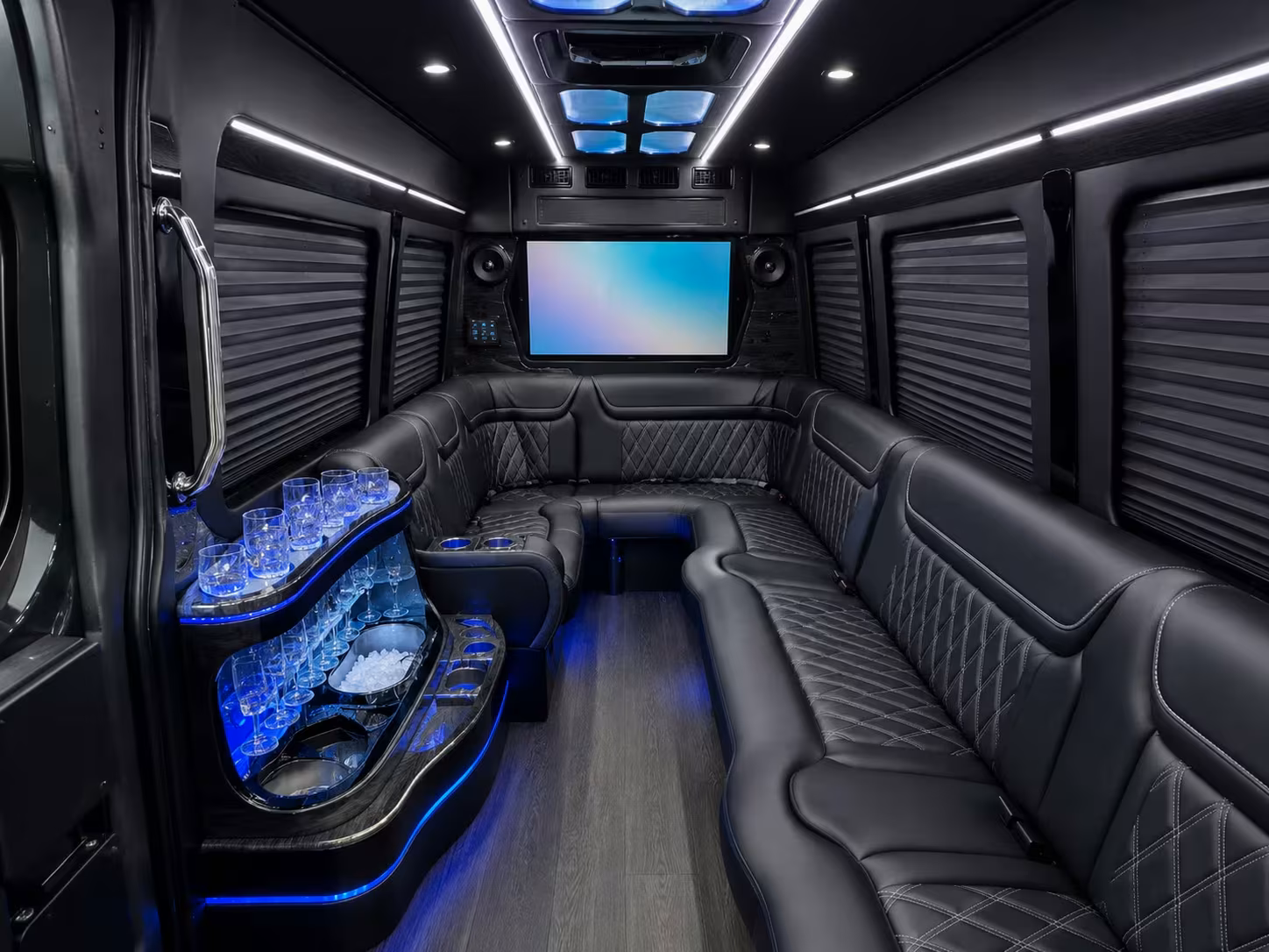 sprinter van transportation for groups and events across hoover
